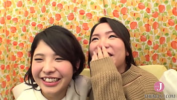 Haruna's first-time lesbian encounter with friend: A shy confession